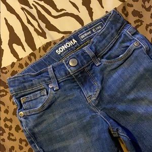 Girls Sonoma Skinny 6|reg Jeans